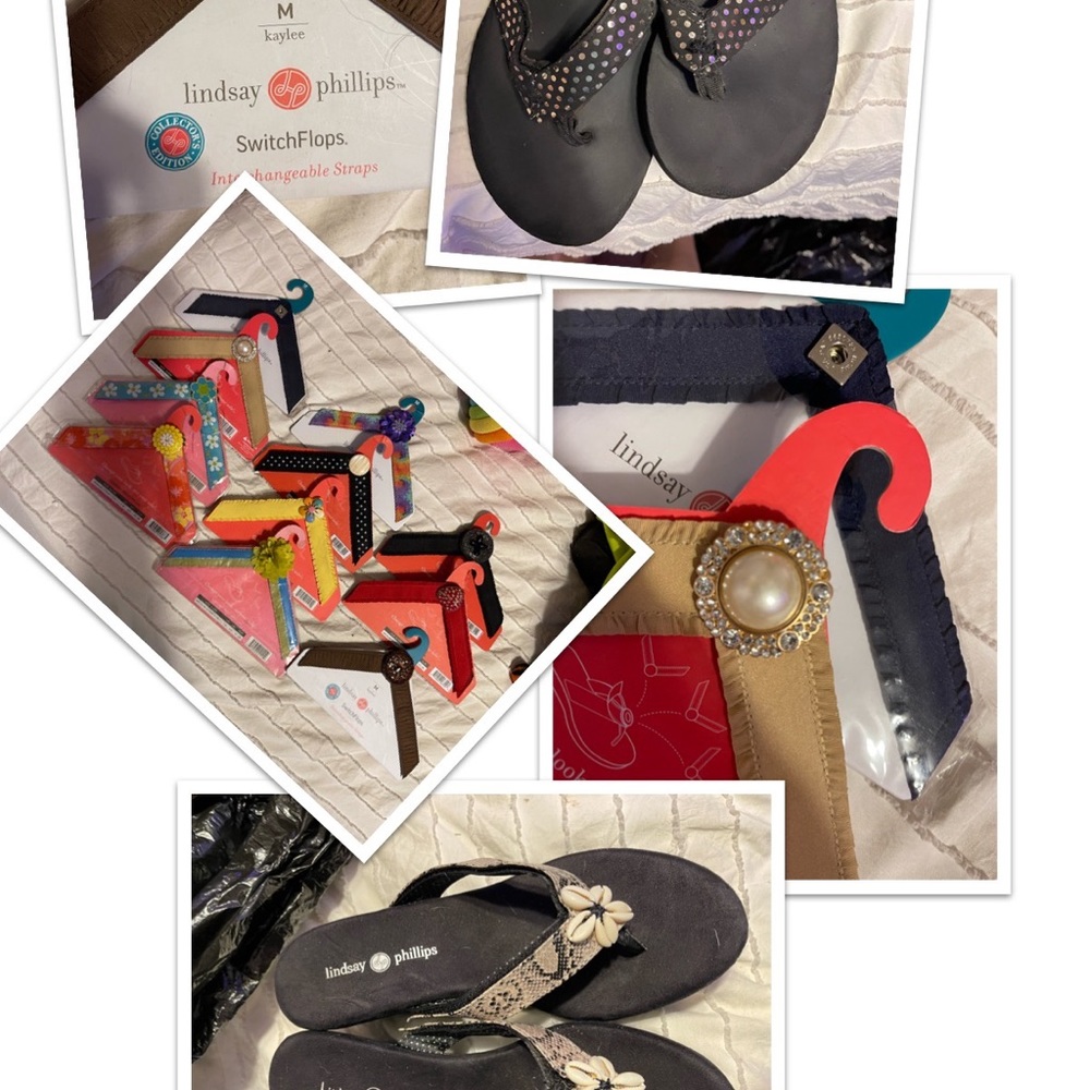 Lindsay Phillips sandal lot.